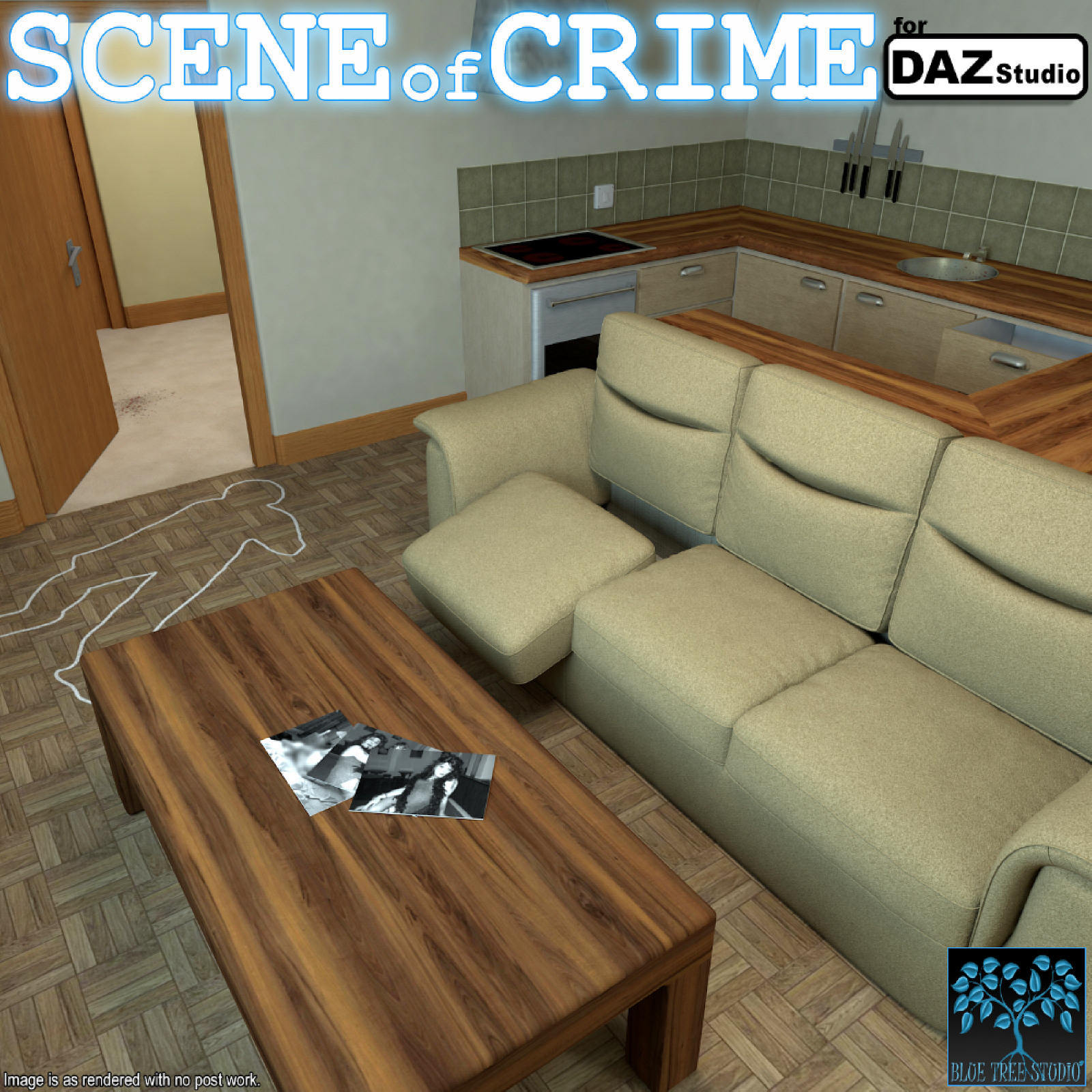 Crime Scene for Daz Studio by N/A