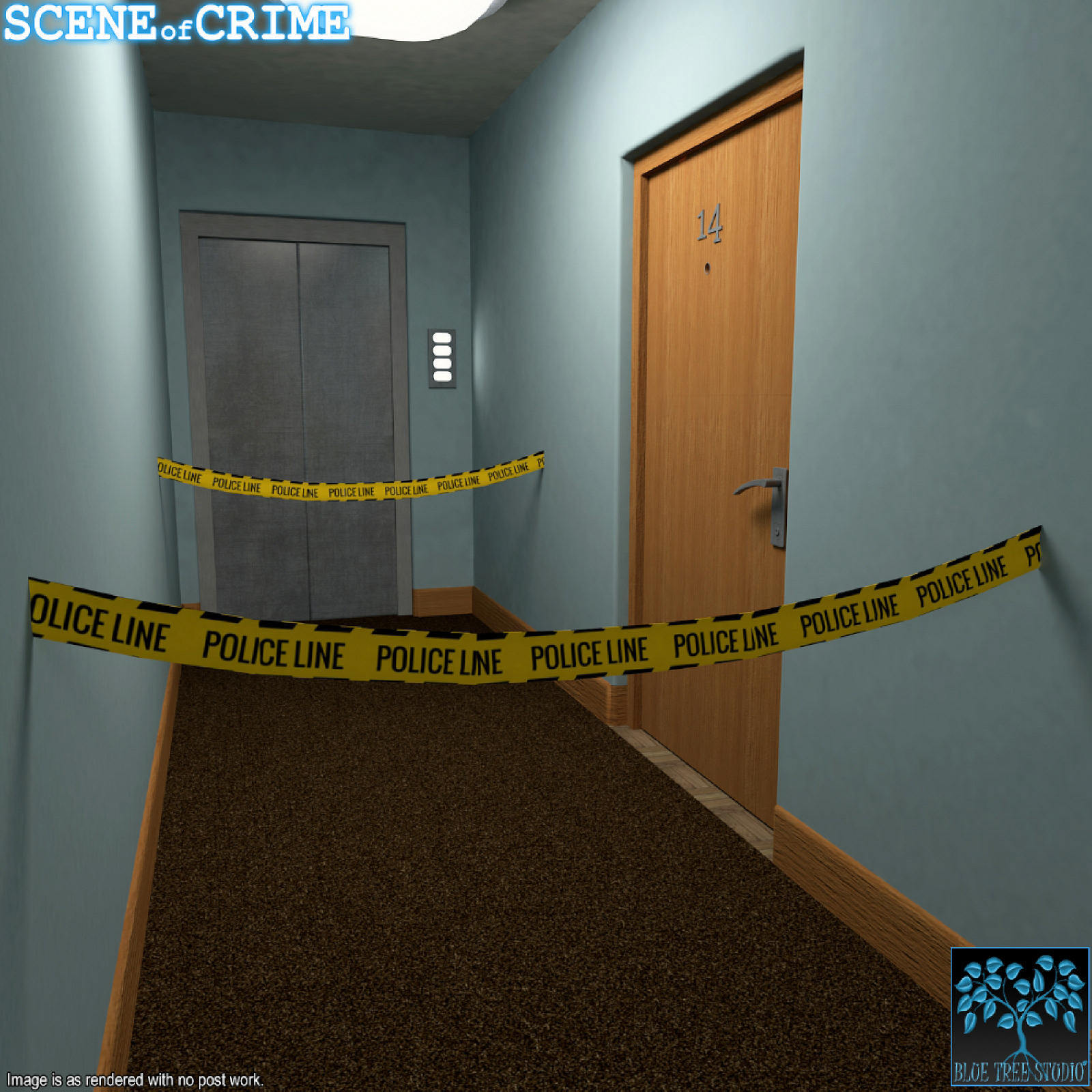 Crime Scene for Daz Studio by N/A