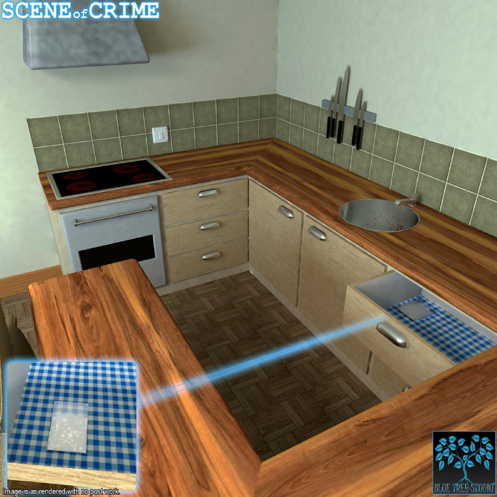 Crime Scene for Daz Studio by N/A
