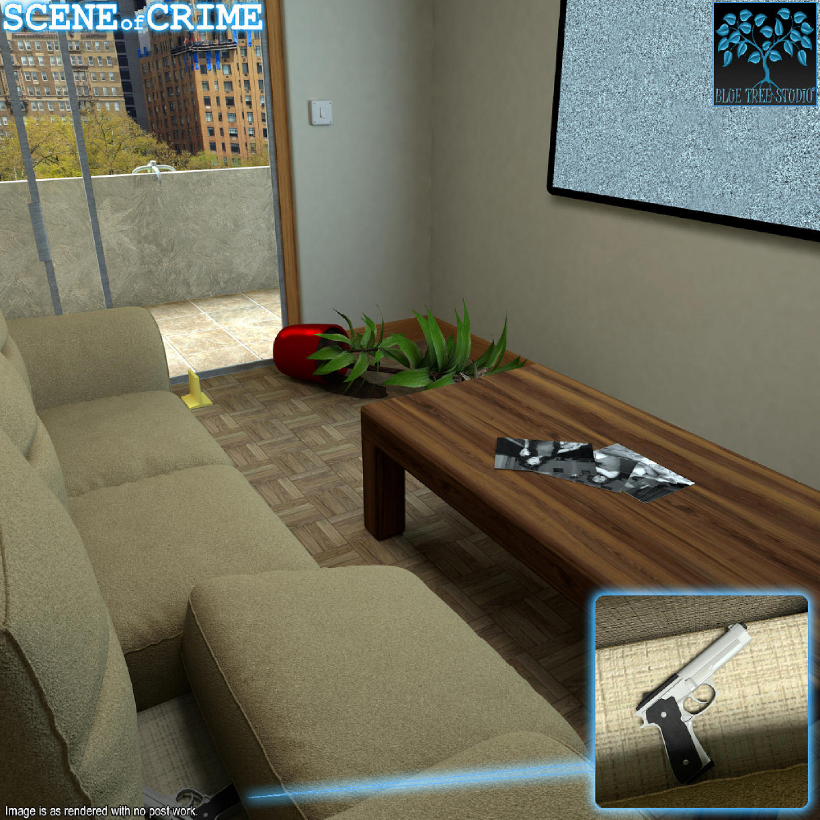 Crime Scene for Daz Studio by N/A