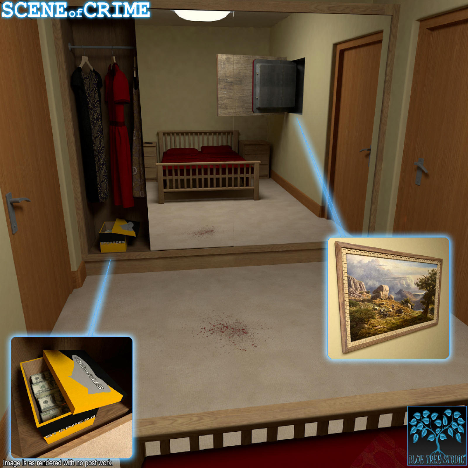 Crime Scene for Daz Studio by N/A
