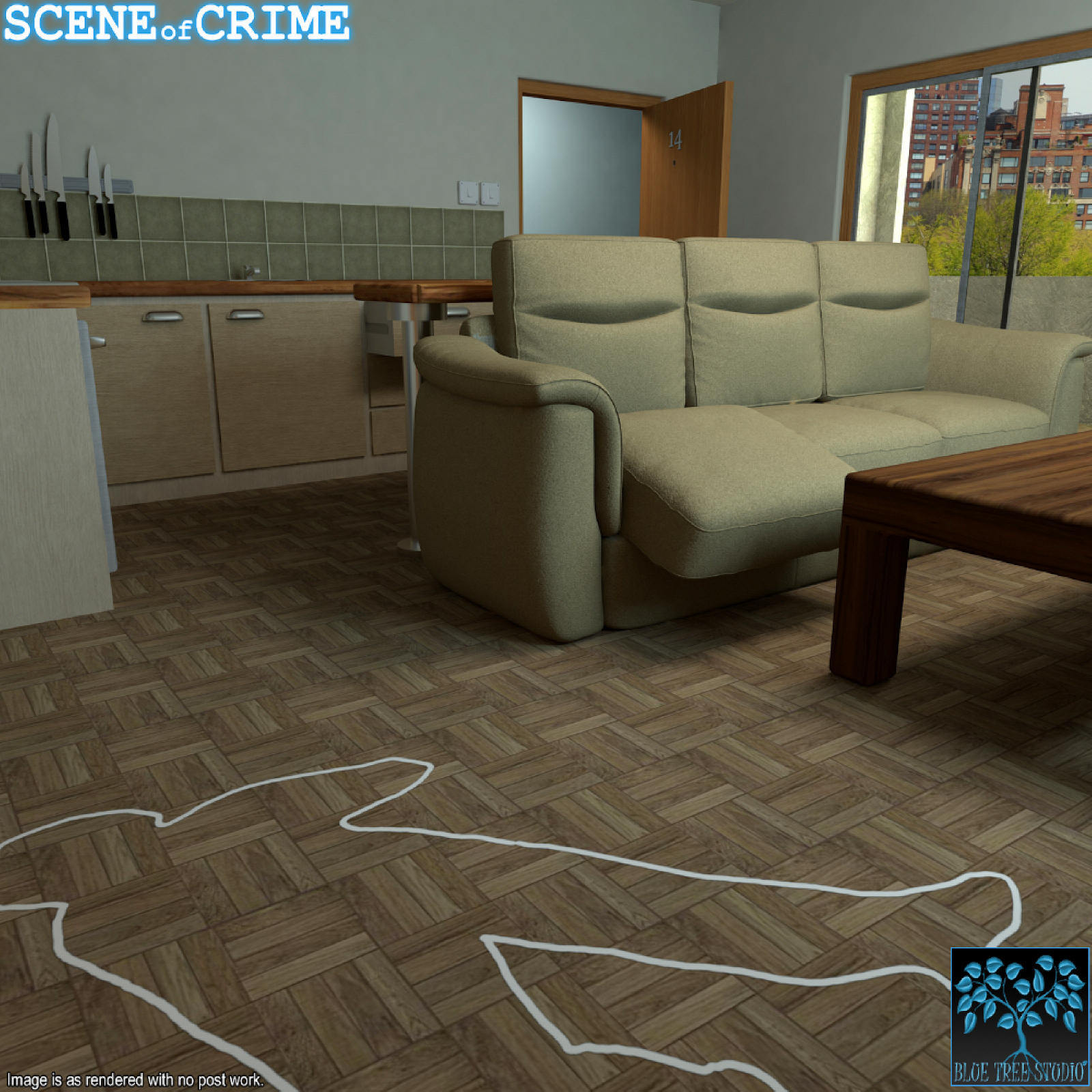 Crime Scene for Daz Studio by N/A