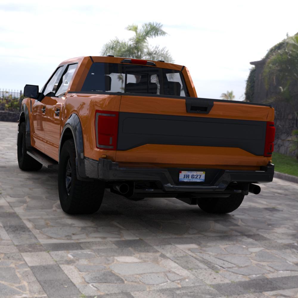 Modern Pickup Truck for DAZ Studio by N/A