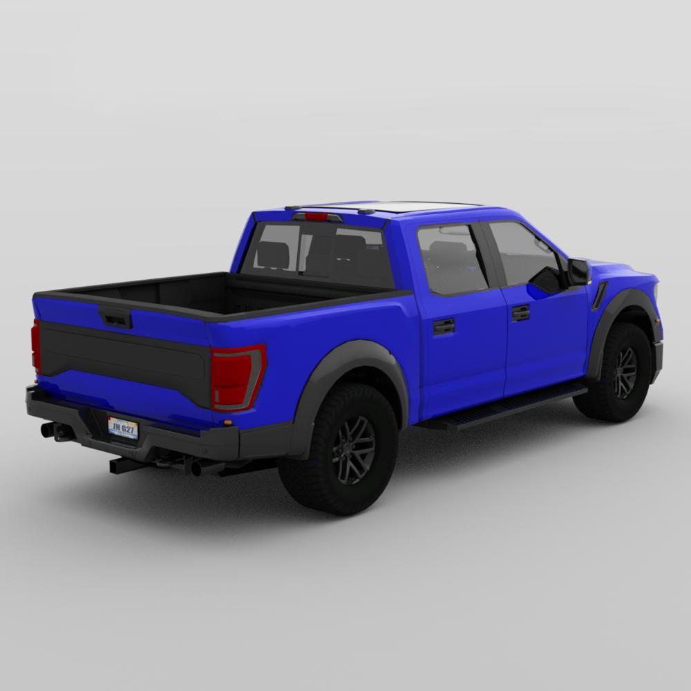 Modern Pickup Truck for DAZ Studio by N/A