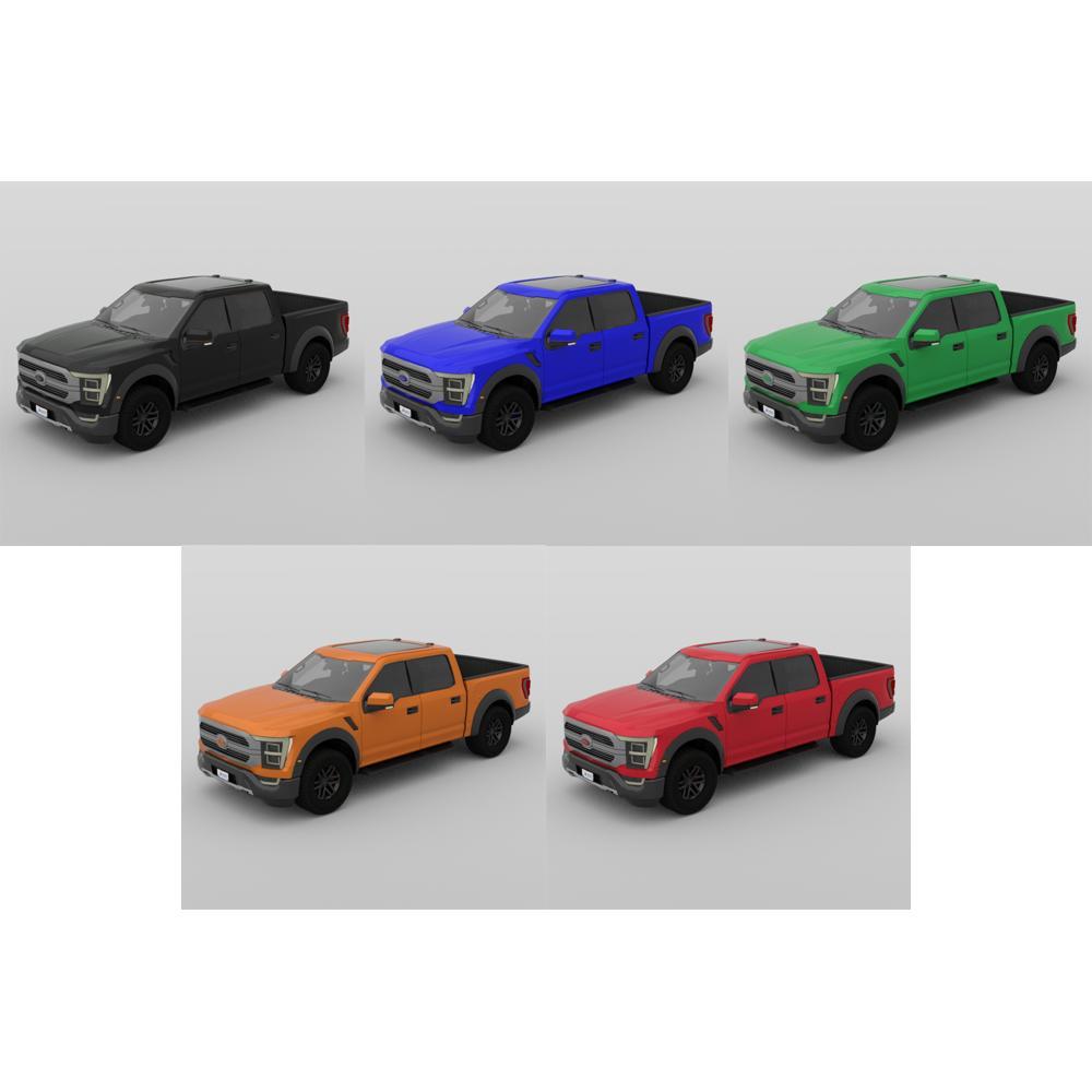 Modern Pickup Truck for DAZ Studio by N/A