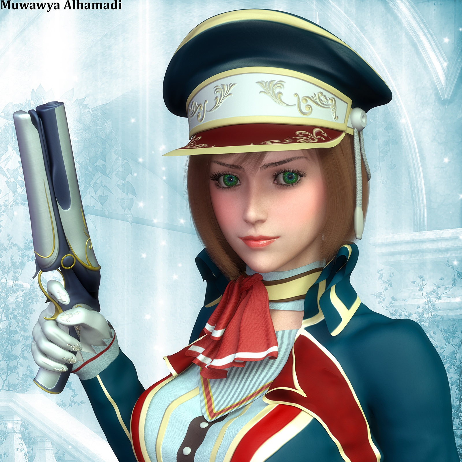 Fantasy anime cosplay 4 _ Iris for G8F by N/A