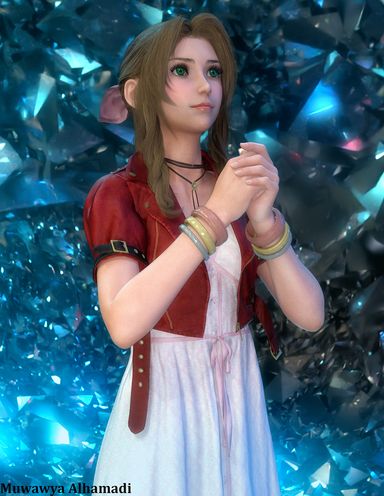 Fantasy anime cosplay 4 _ Iris for G8F by N/A