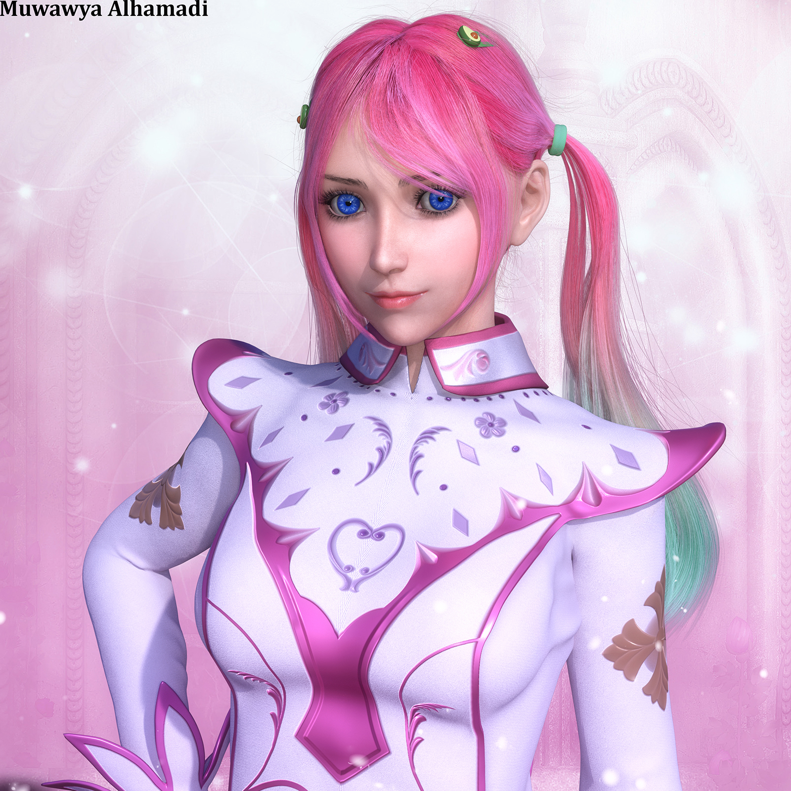 Fantasy anime cosplay 4 _ Iris for G8F by N/A