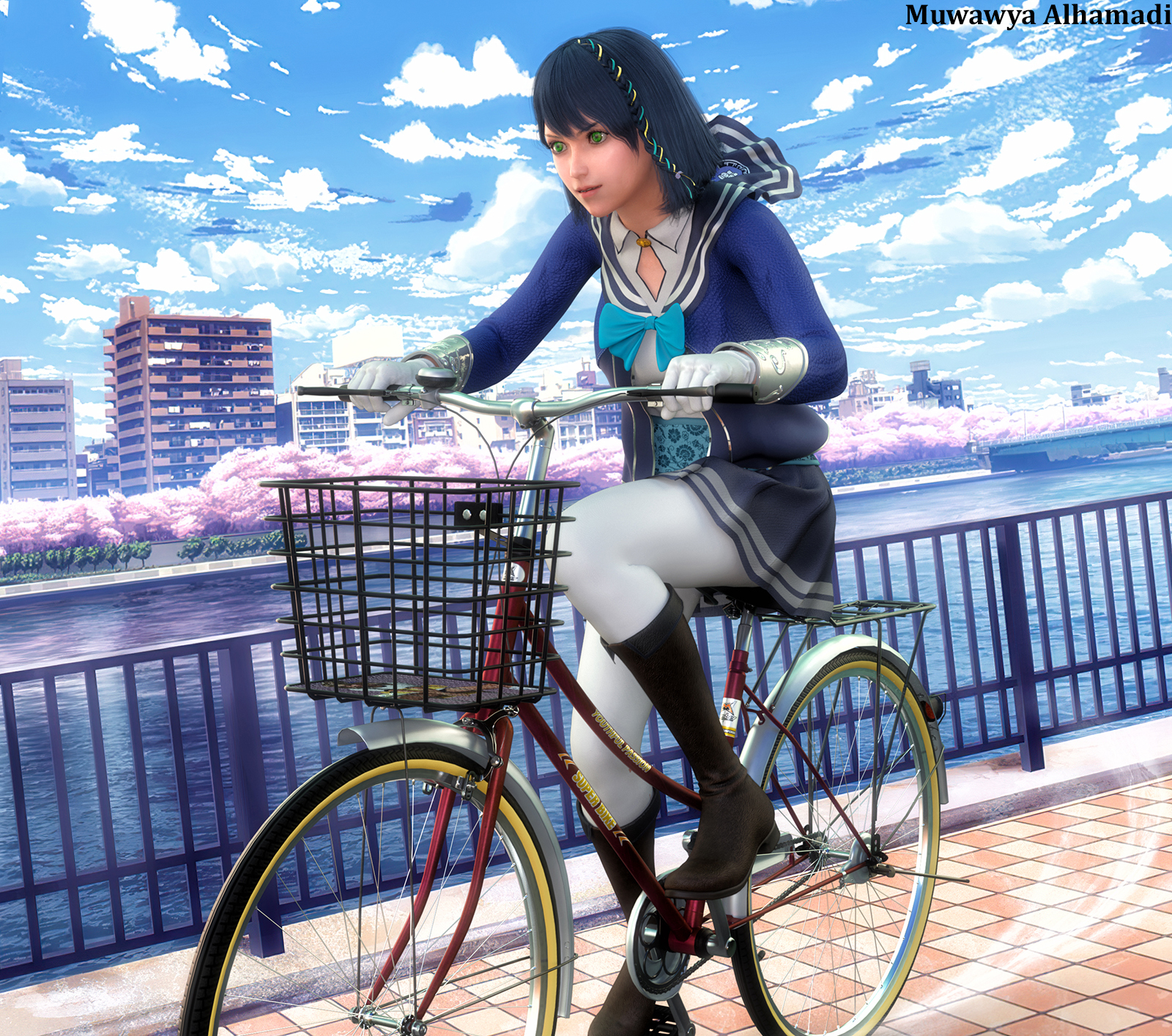 Fantasy anime cosplay 4 _ Iris for G8F by N/A