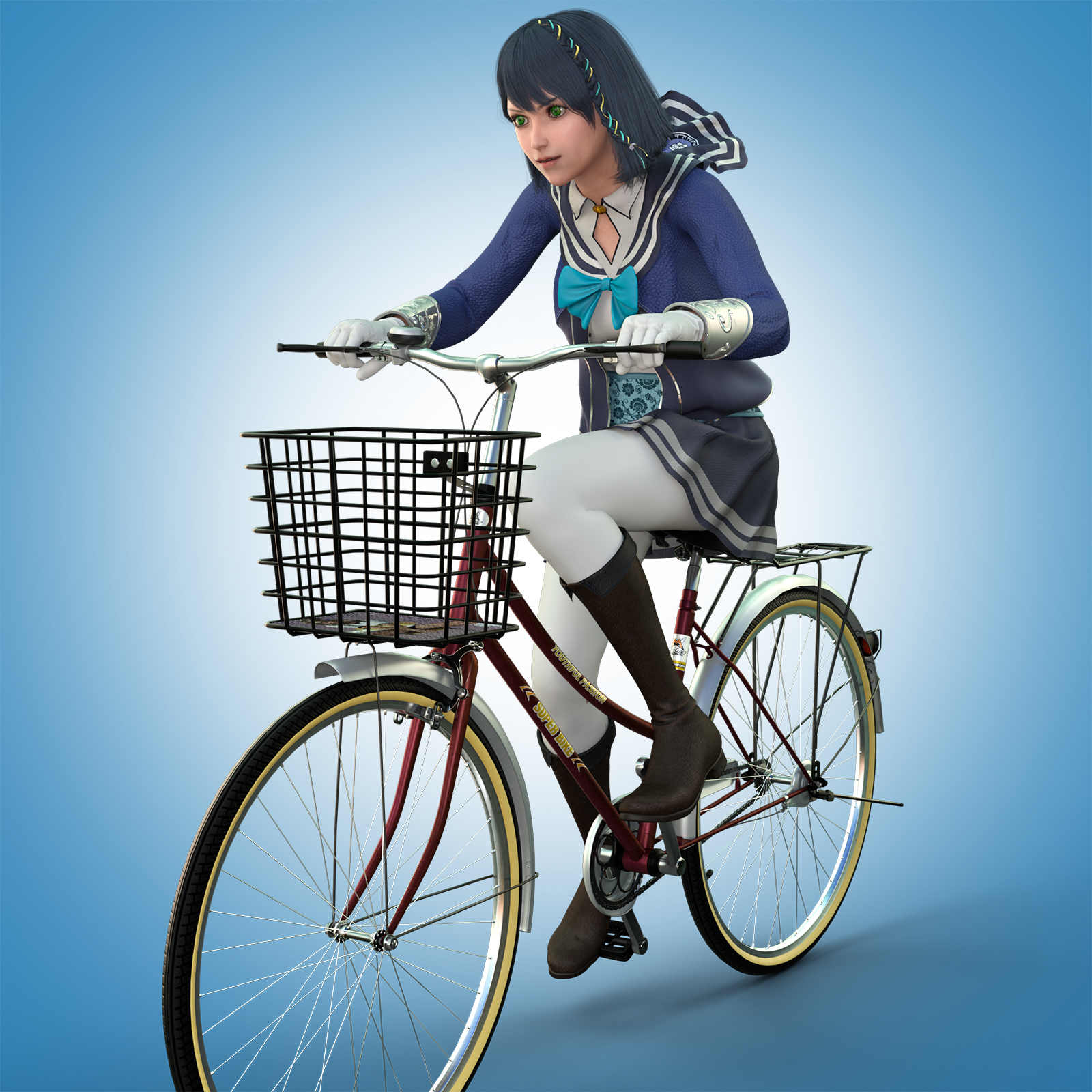 Fantasy Anime Outfit 7 _ School Uniform_ for G8F by N/A