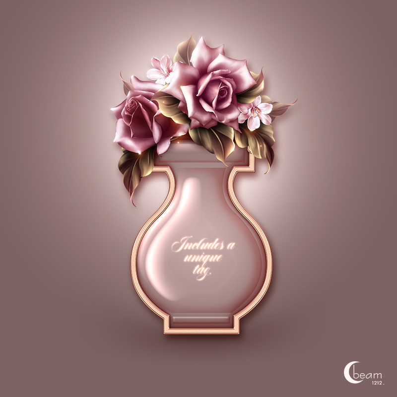 Moonbeam's Couture Roses by N/A