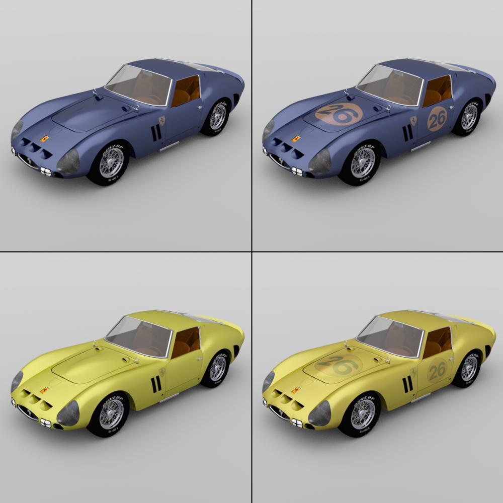 Ferrari F-250 for DAZ Studio by N/A