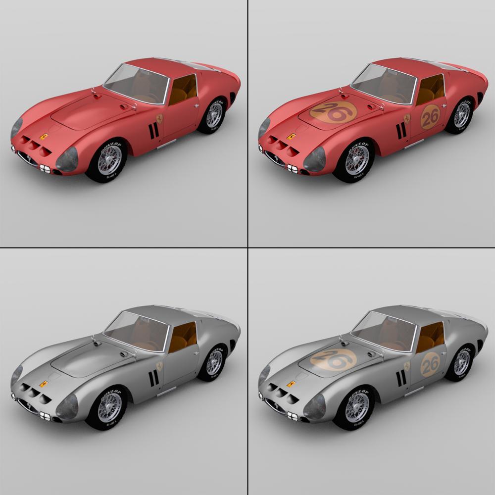 Ferrari F-250 for DAZ Studio by N/A