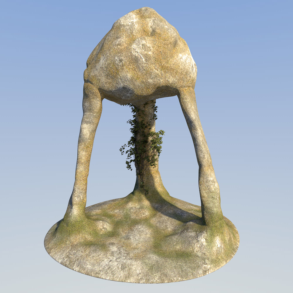 Six rocks for Daz Studio by N/A