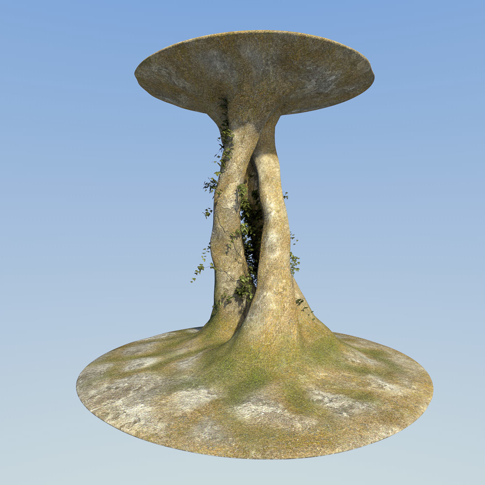 Six rocks for Daz Studio by N/A