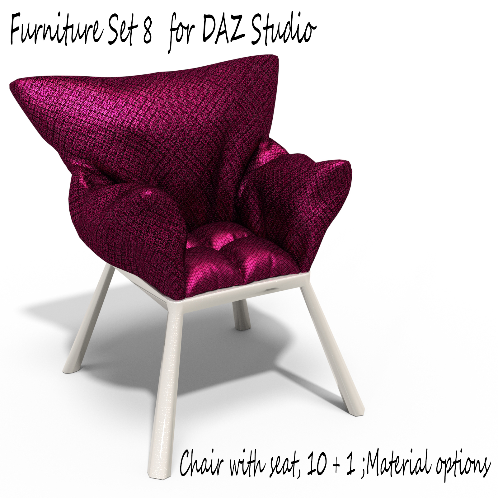 Furniture Set 8 for DAZ Studio by N/A