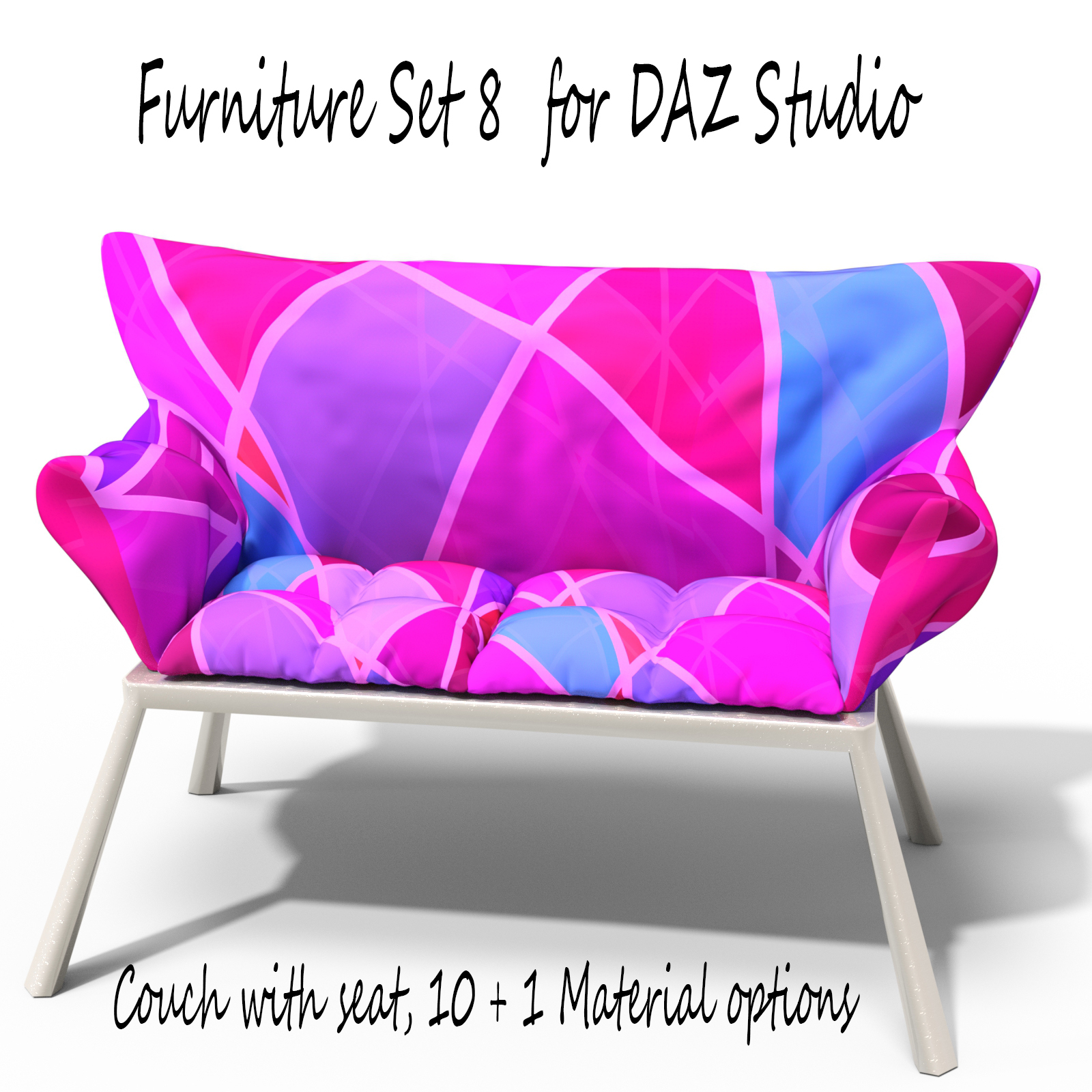 Furniture Set 8 for DAZ Studio by N/A