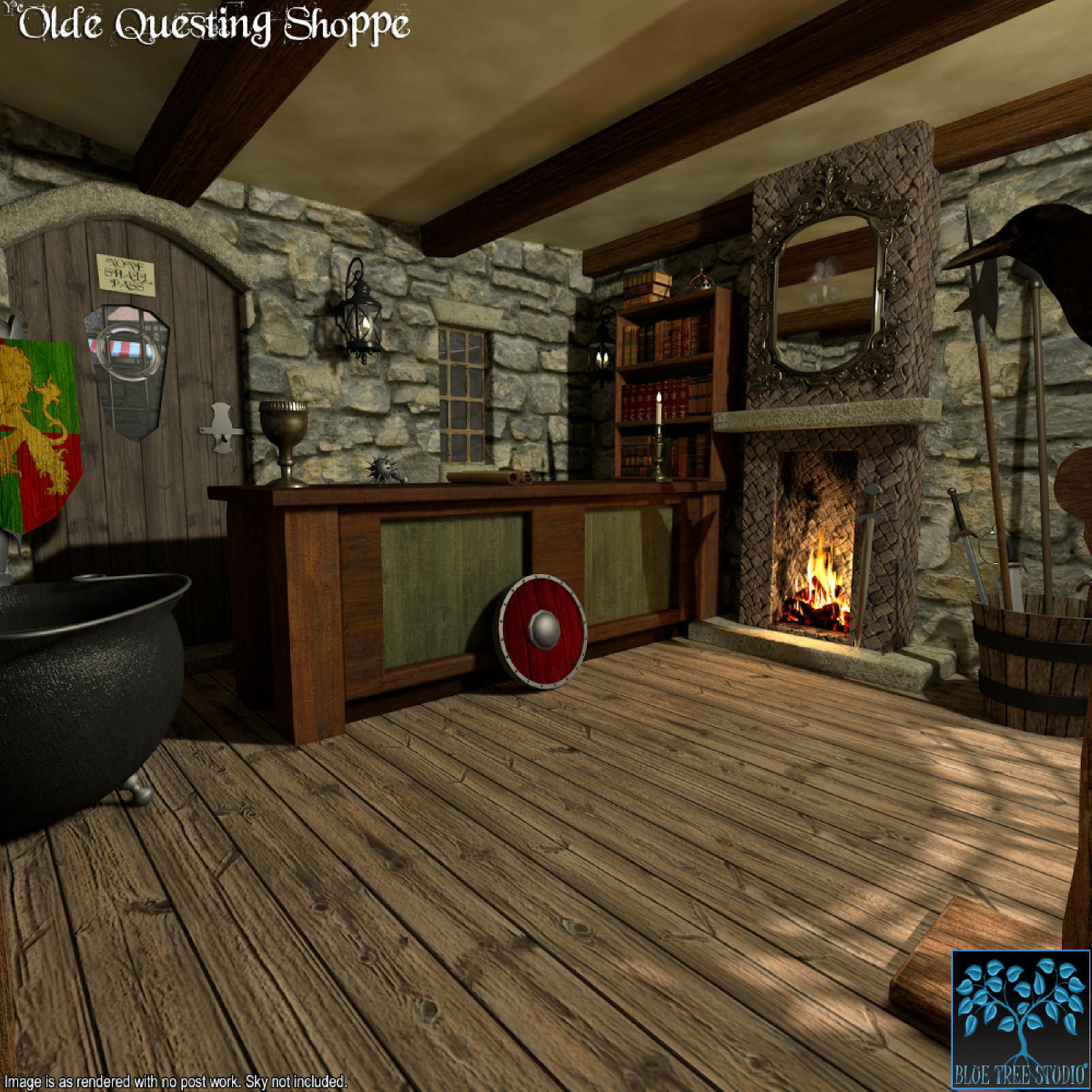 Ye Olde Questing Shoppe for Daz Studio by N/A