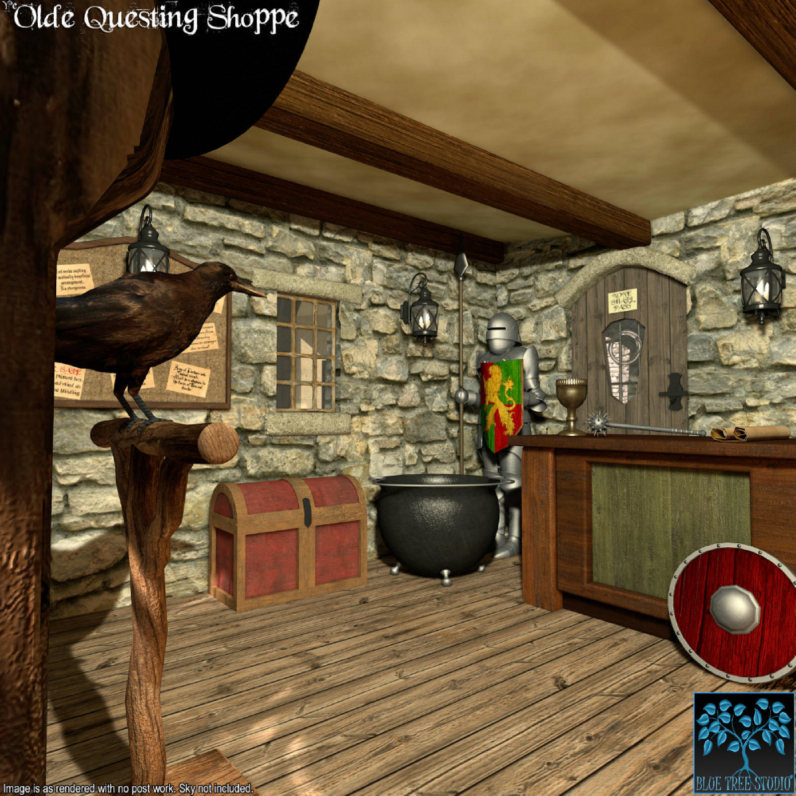 Ye Olde Questing Shoppe for Daz Studio by N/A
