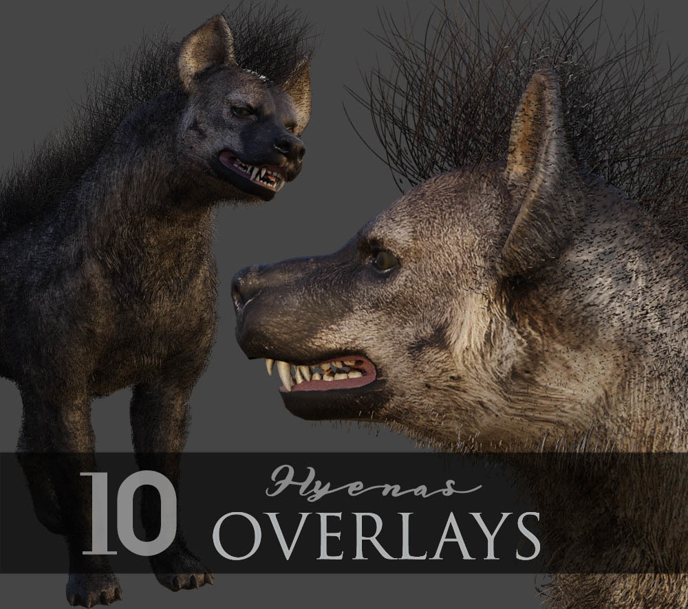 Hyenas 2D by N/A