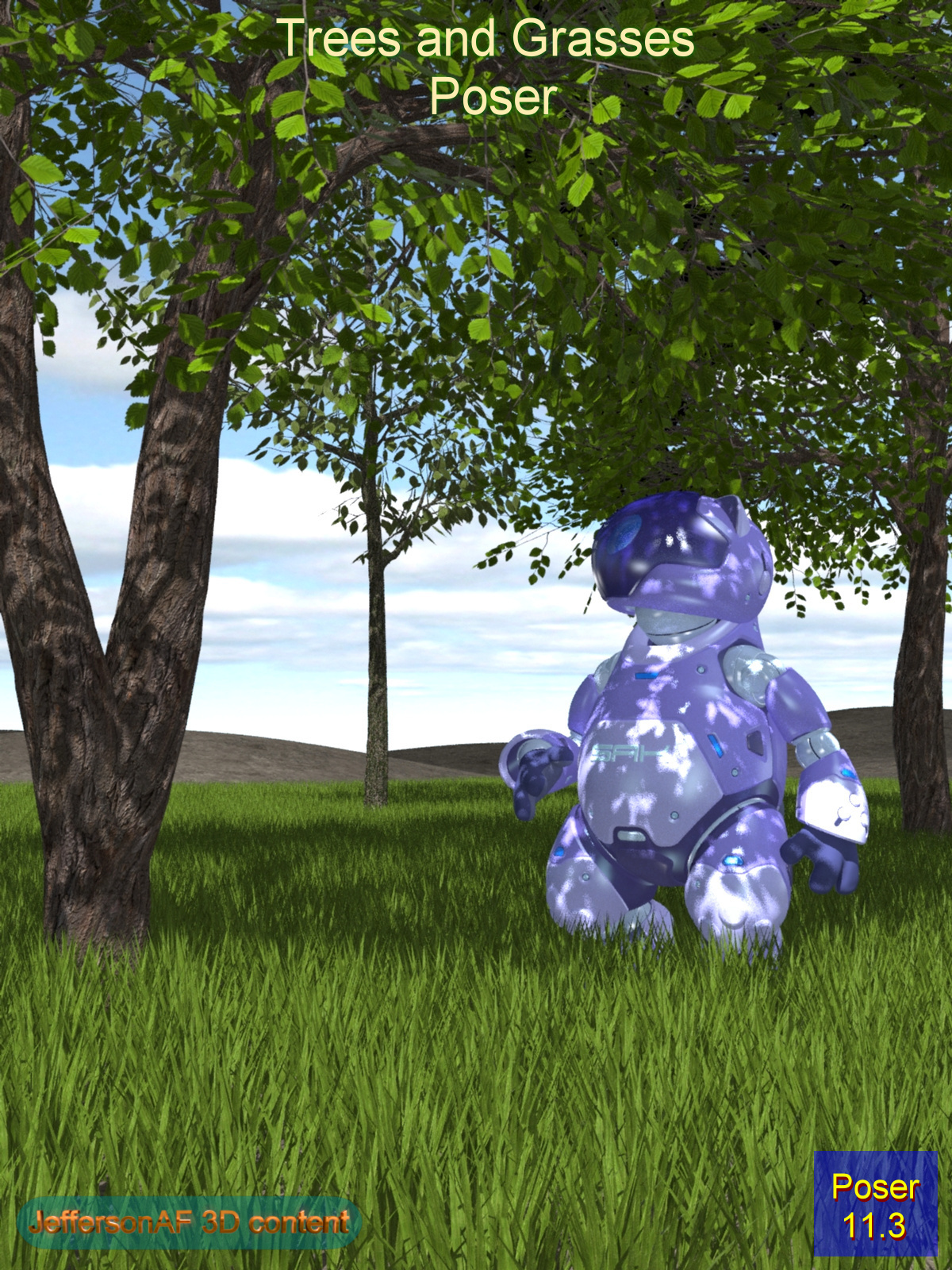 Trees and Grasses Poser by N/A