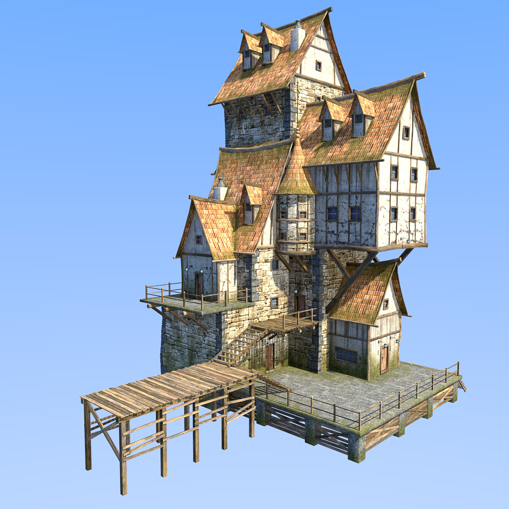 Hall Smugglers for Daz Studio by N/A
