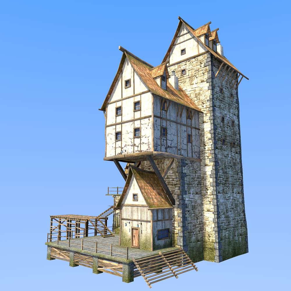 Hall Smugglers for Daz Studio by N/A