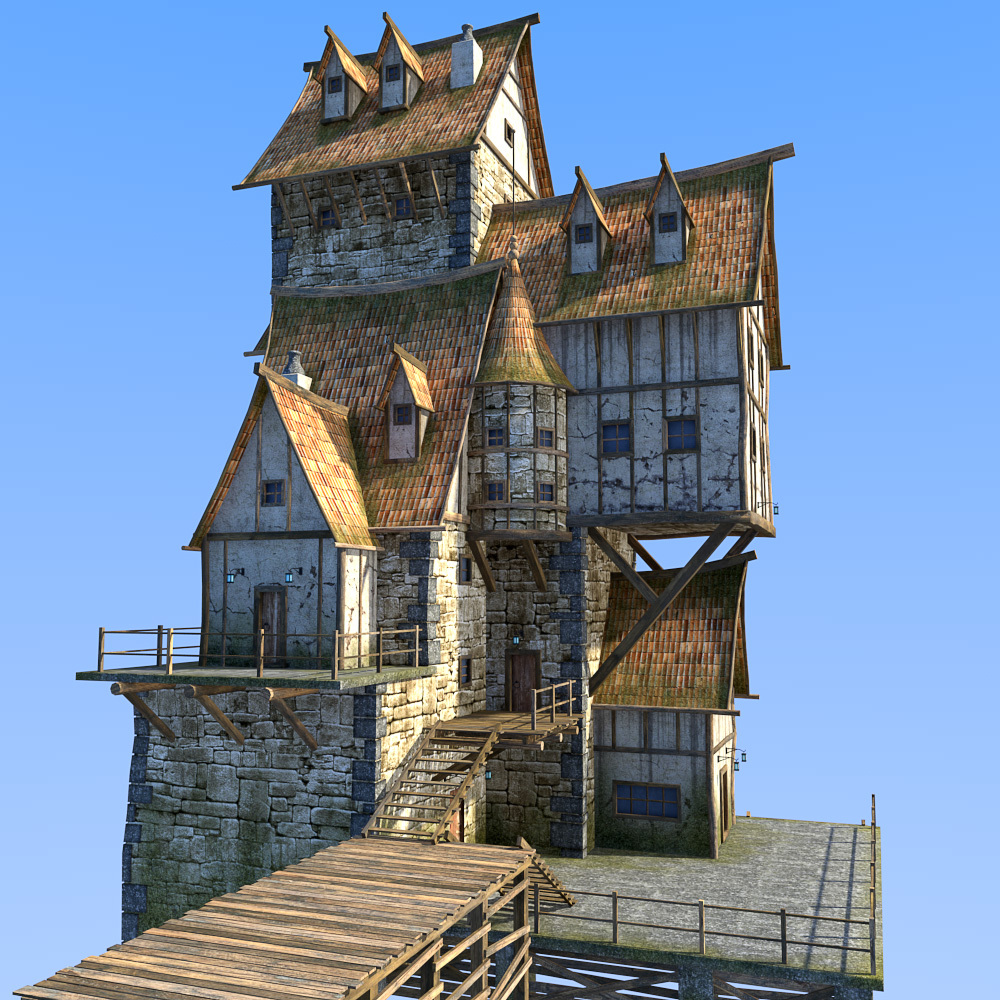 Hall Smugglers for Daz Studio by N/A