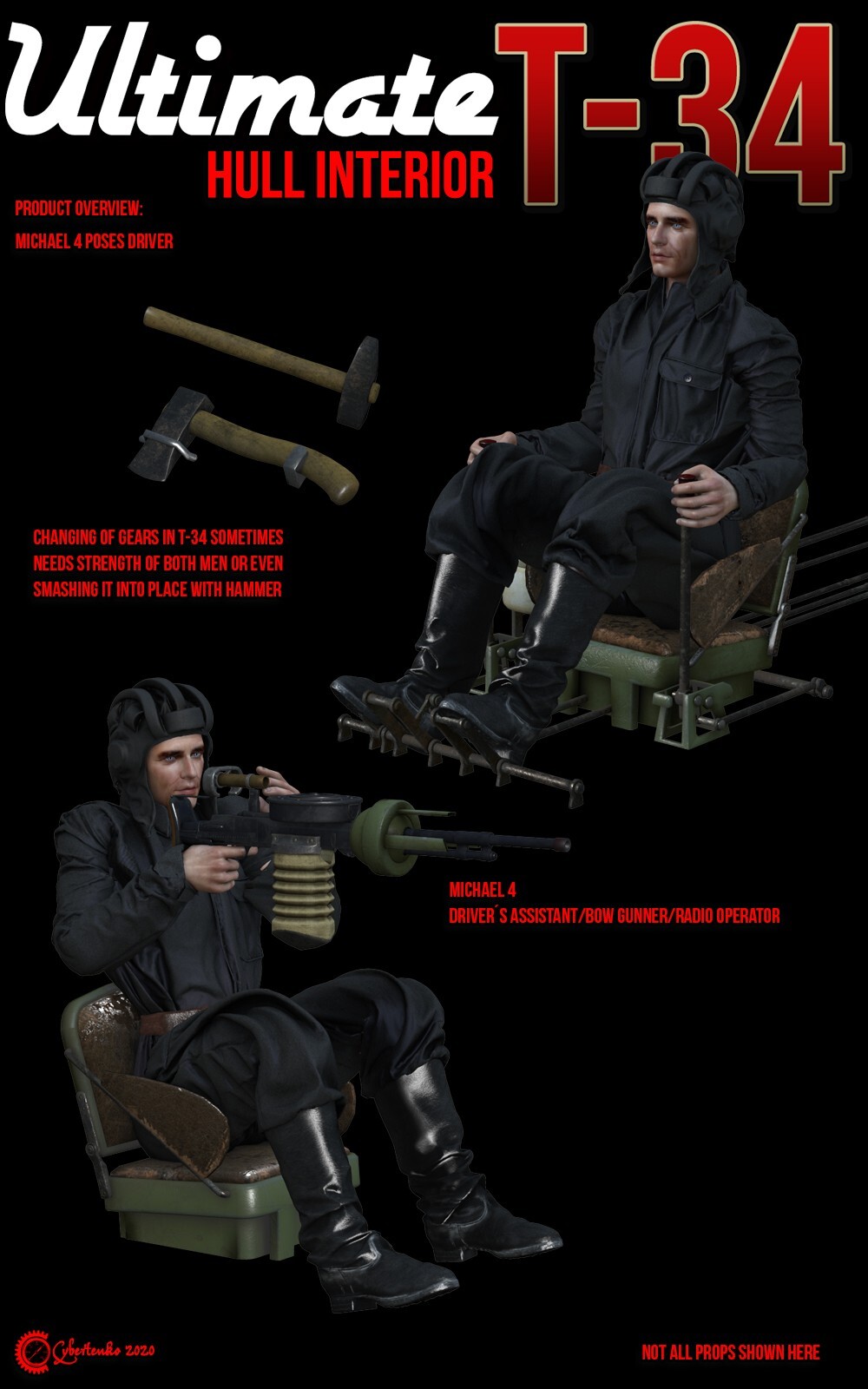 Ultimate T-34: Hull Interior by N/A