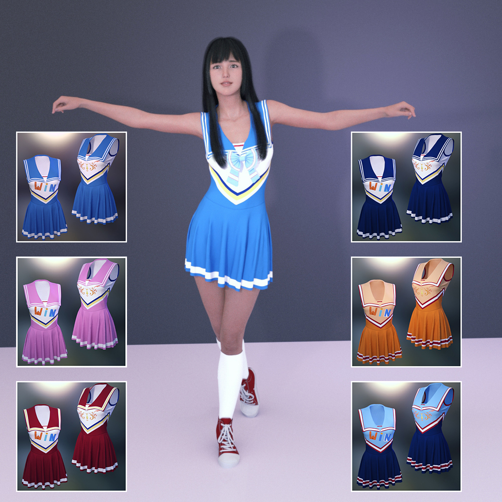 SC dForce JK Frocks For Genesis 8 Female by N/A