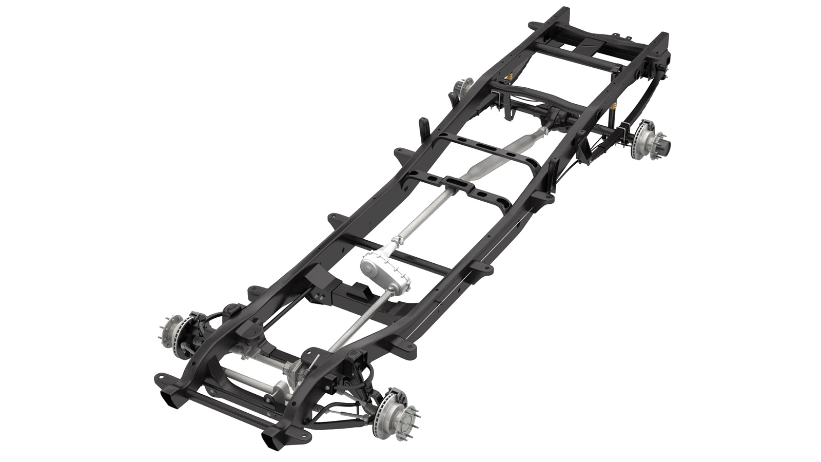 DUALLY PICKUP TRUCK CHASSIS 4WD IFS by N/A