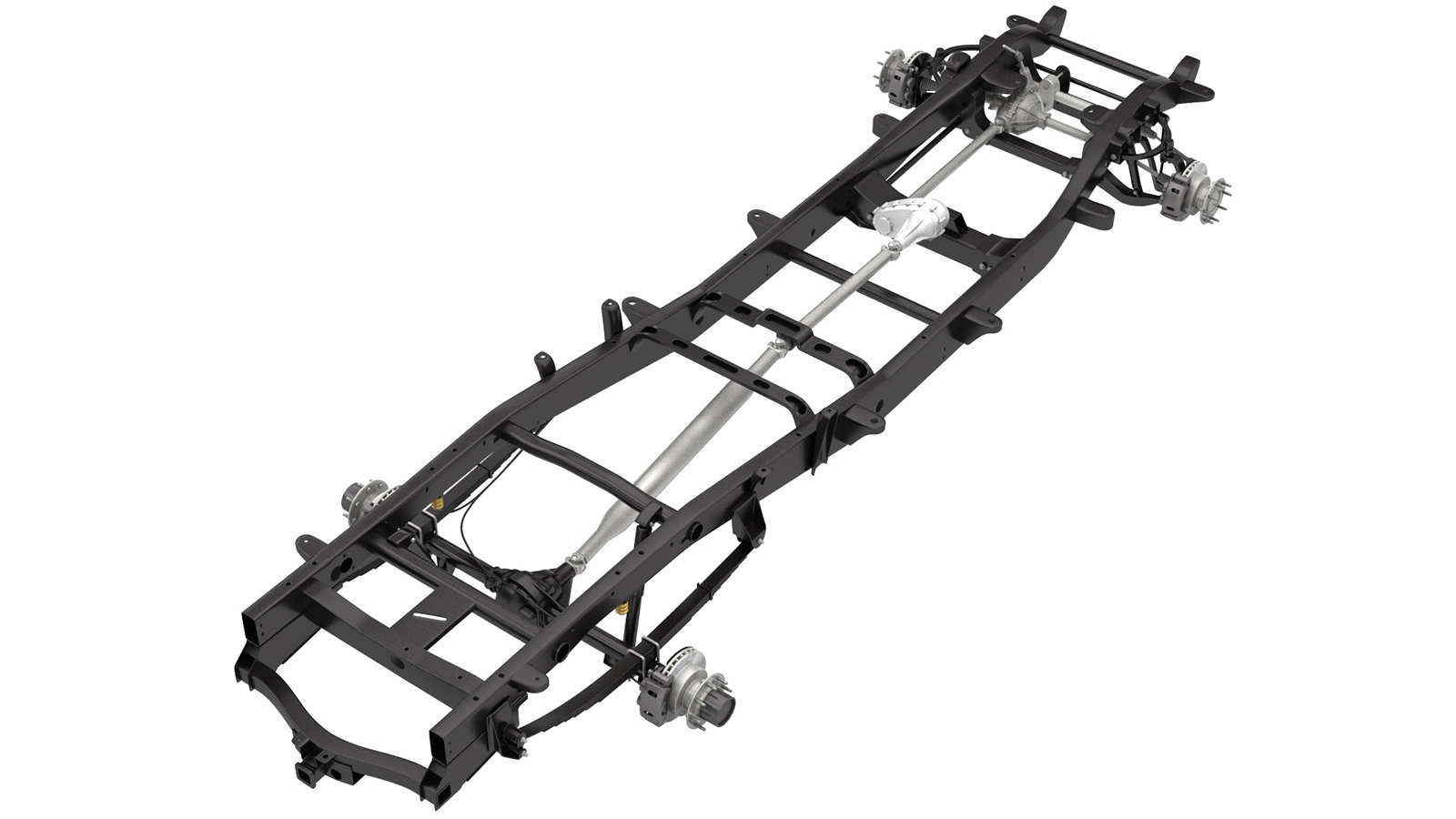 DUALLY PICKUP TRUCK CHASSIS 4WD IFS by N/A