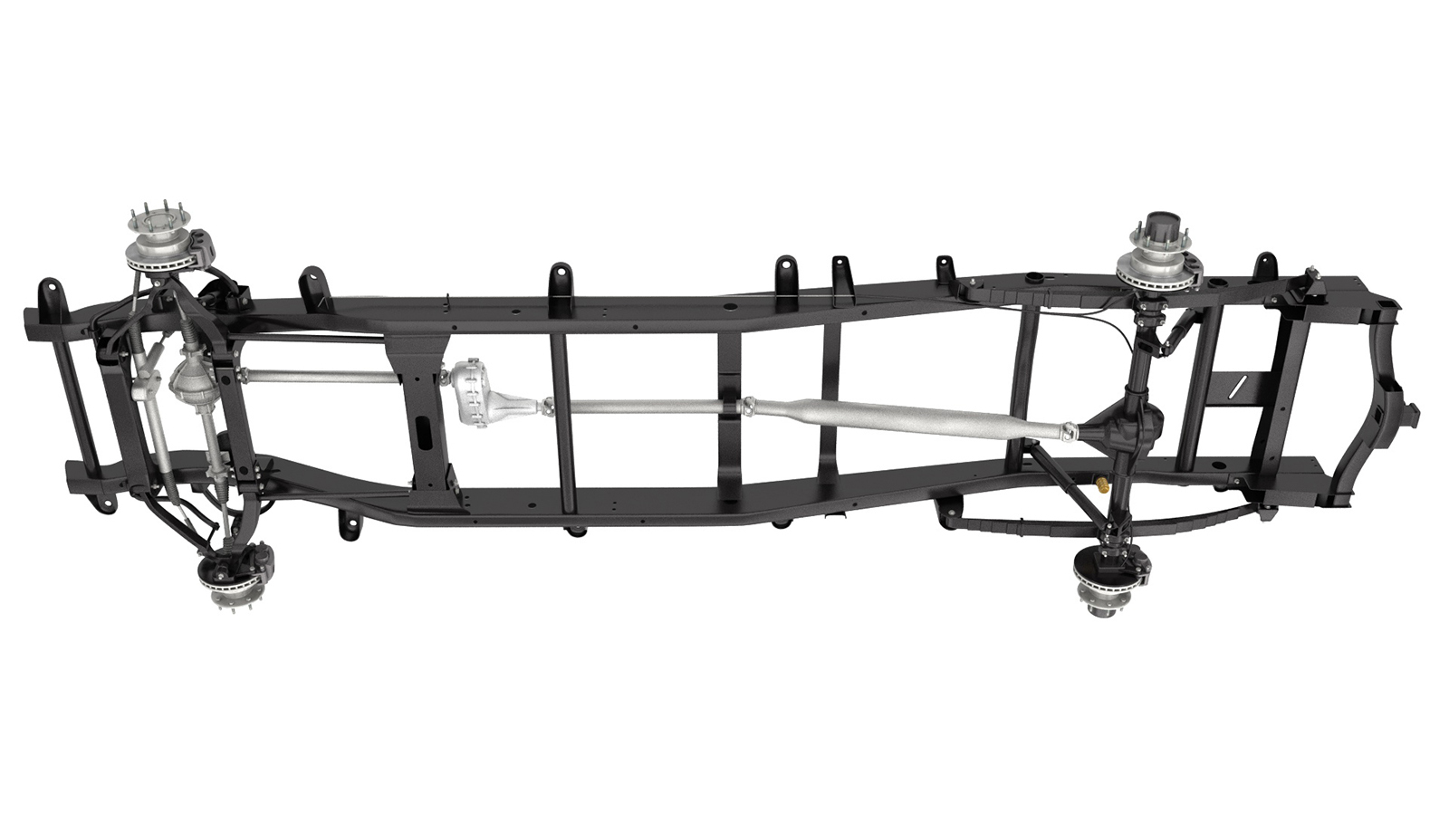 DUALLY PICKUP TRUCK CHASSIS 4WD IFS by N/A