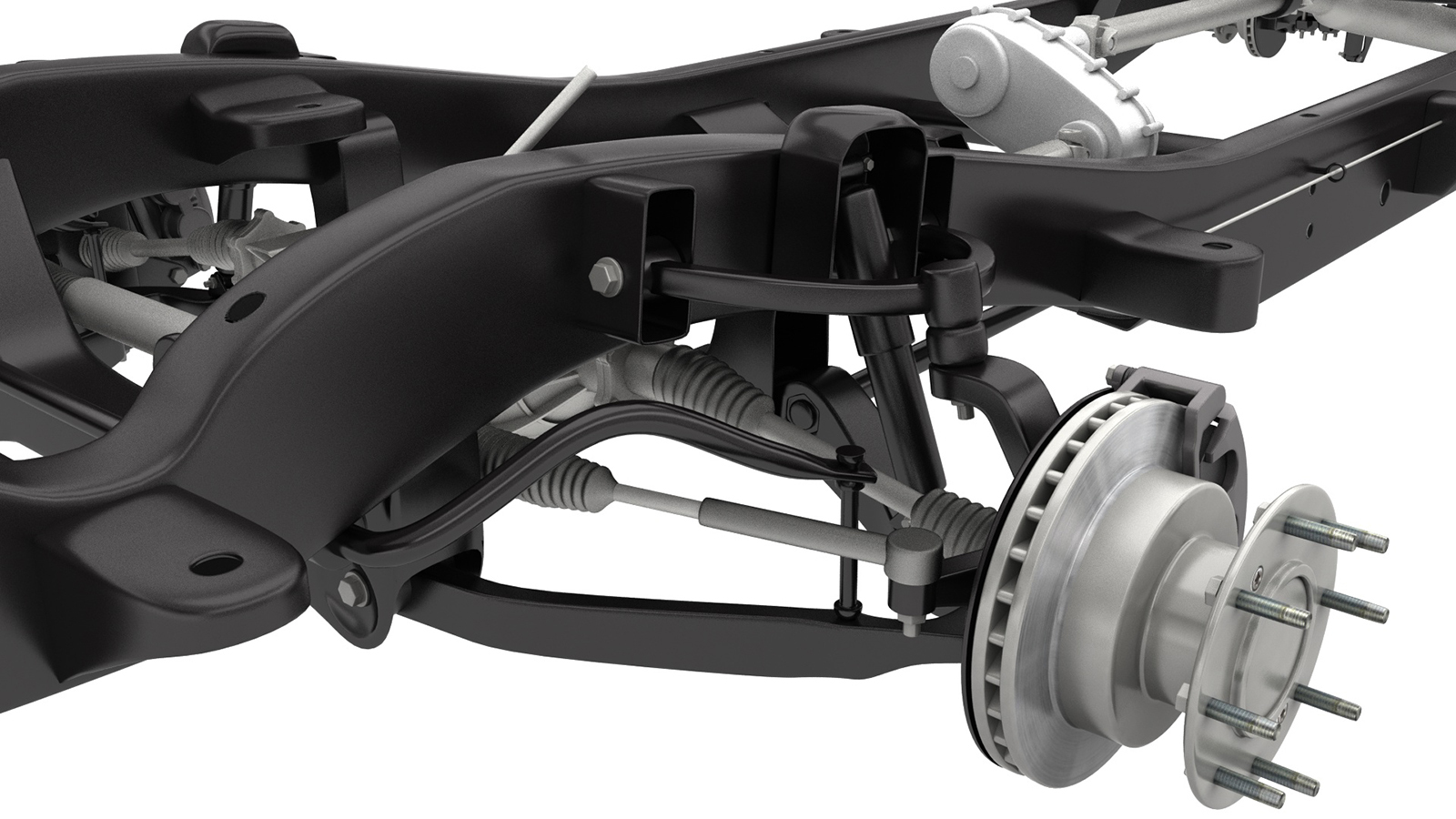 DUALLY PICKUP TRUCK CHASSIS 4WD IFS by N/A
