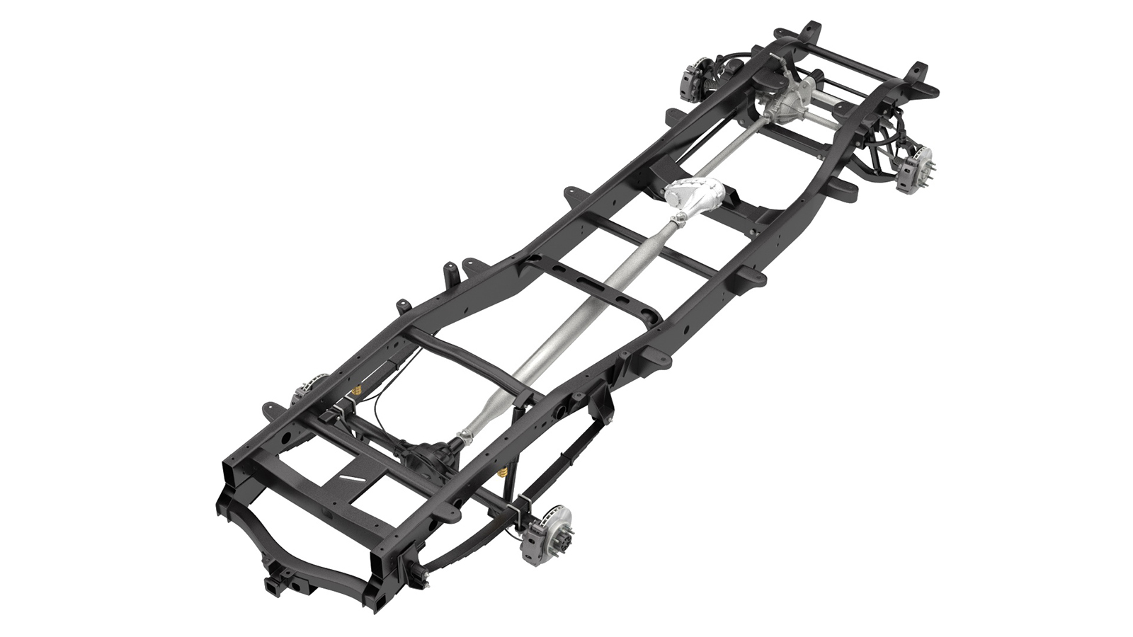 HD PICKUP TRUCK CHASSIS 4WD IFS - Extended License by N/A