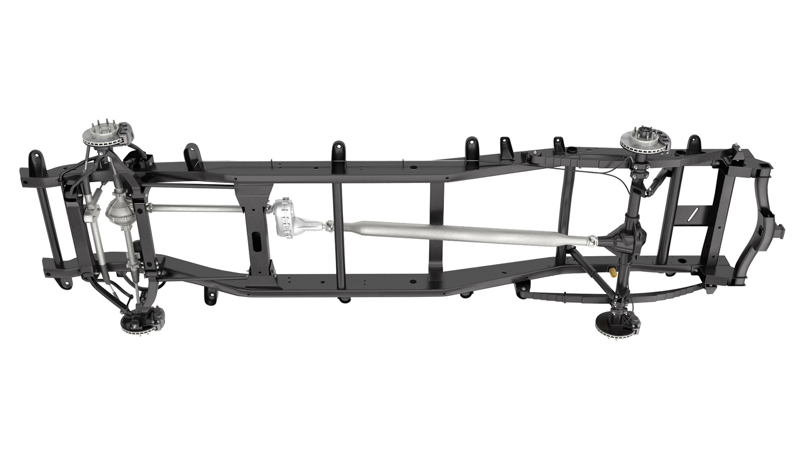 HD PICKUP TRUCK CHASSIS 4WD IFS - Extended License by N/A