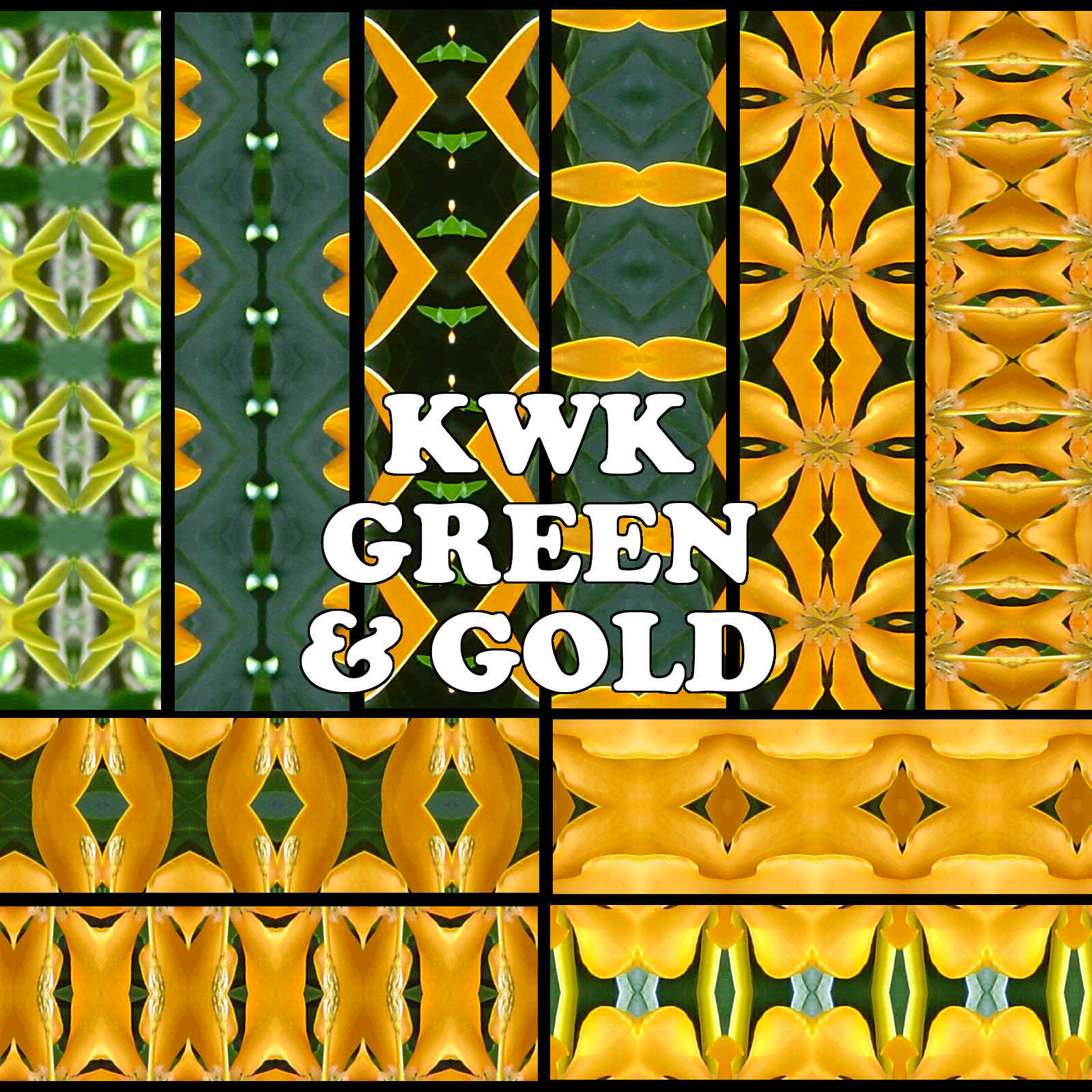Winterbrose Wardrobe Textures - KWK Green and Gold - Merchant Resource by N/A