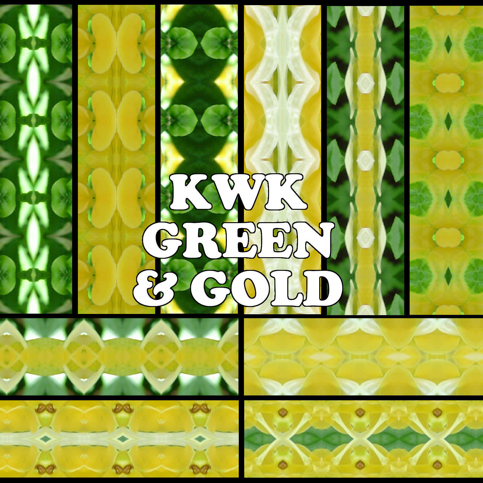 Winterbrose Wardrobe Textures - KWK Green and Gold - Merchant Resource by N/A