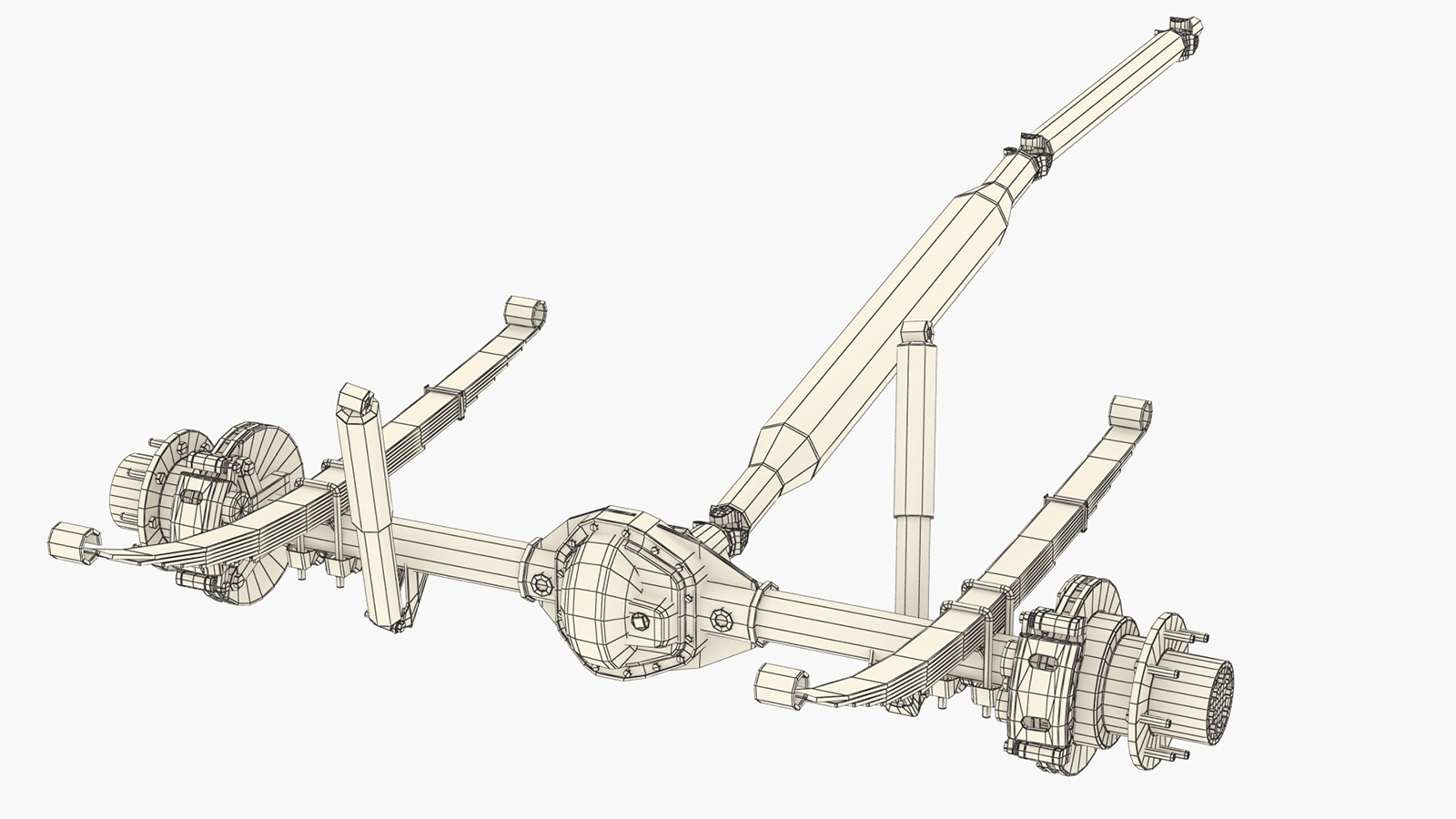 DUALLY AXLE AND DRIVESHAFT - Extended License by N/A