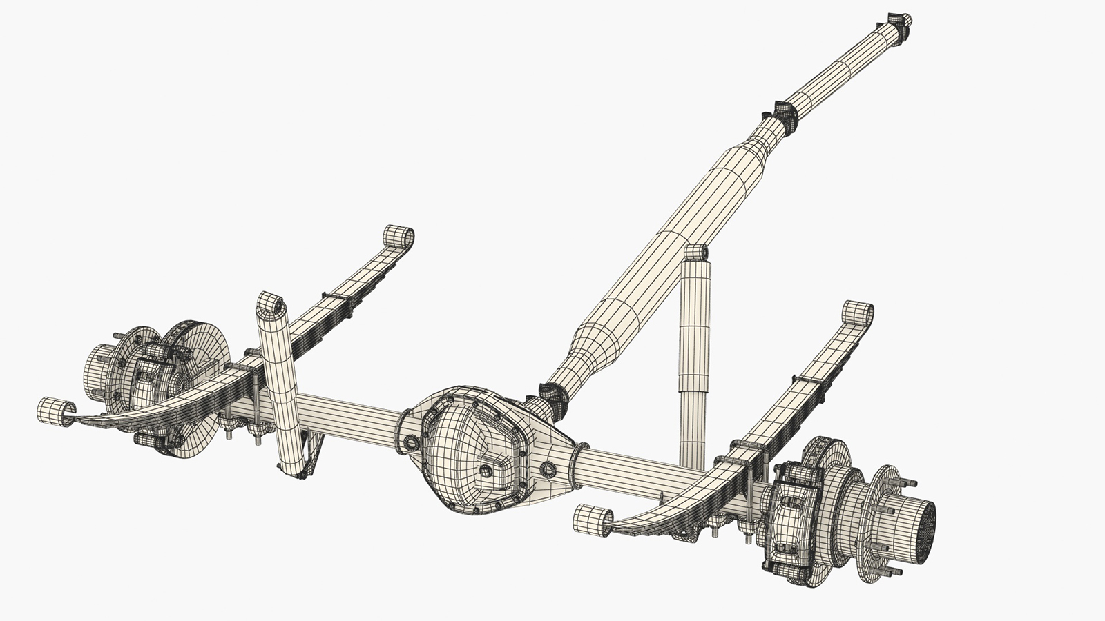 DUALLY AXLE AND DRIVESHAFT - Extended License by N/A
