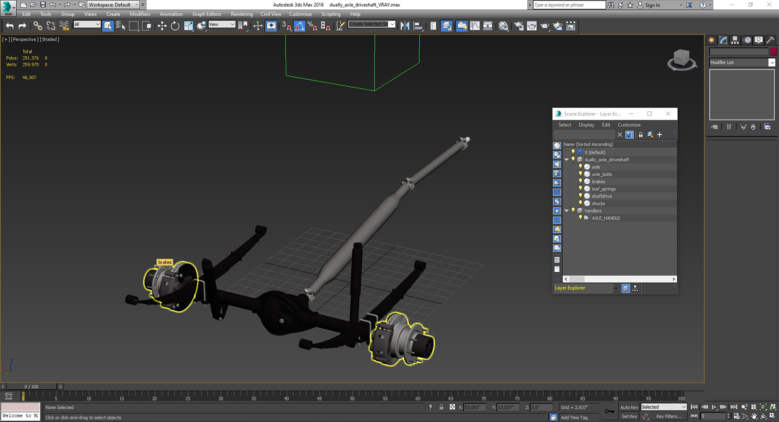 DUALLY AXLE AND DRIVESHAFT - Extended License by N/A