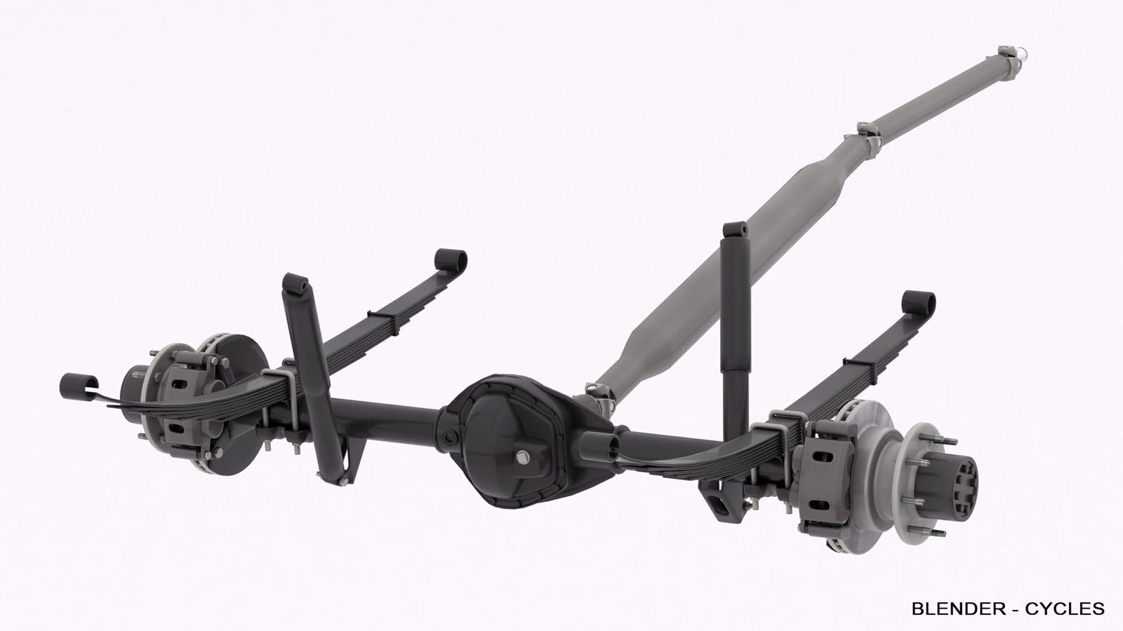 DUALLY AXLE AND DRIVESHAFT - Extended License by N/A