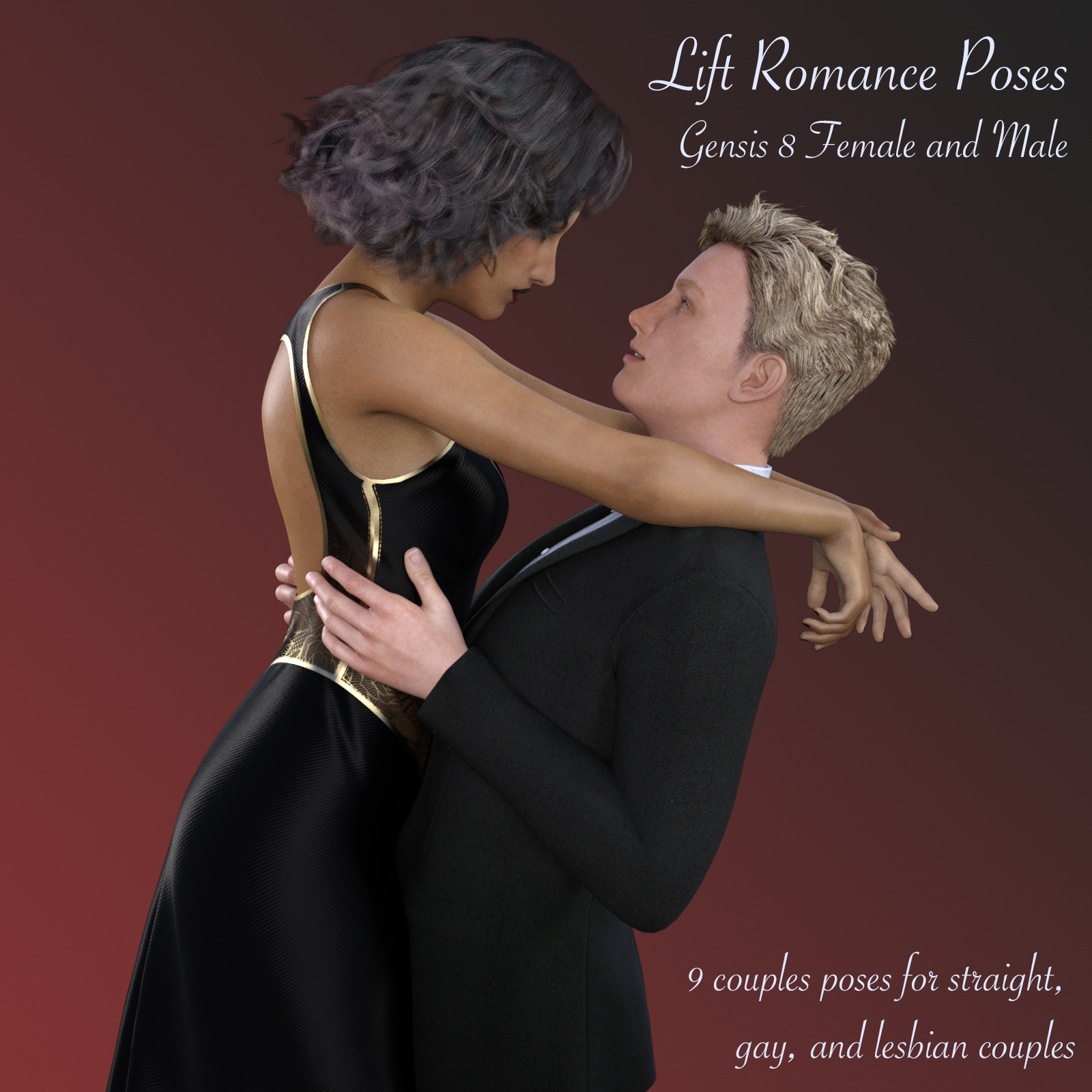 Lift Romance Poses for G8 by N/A