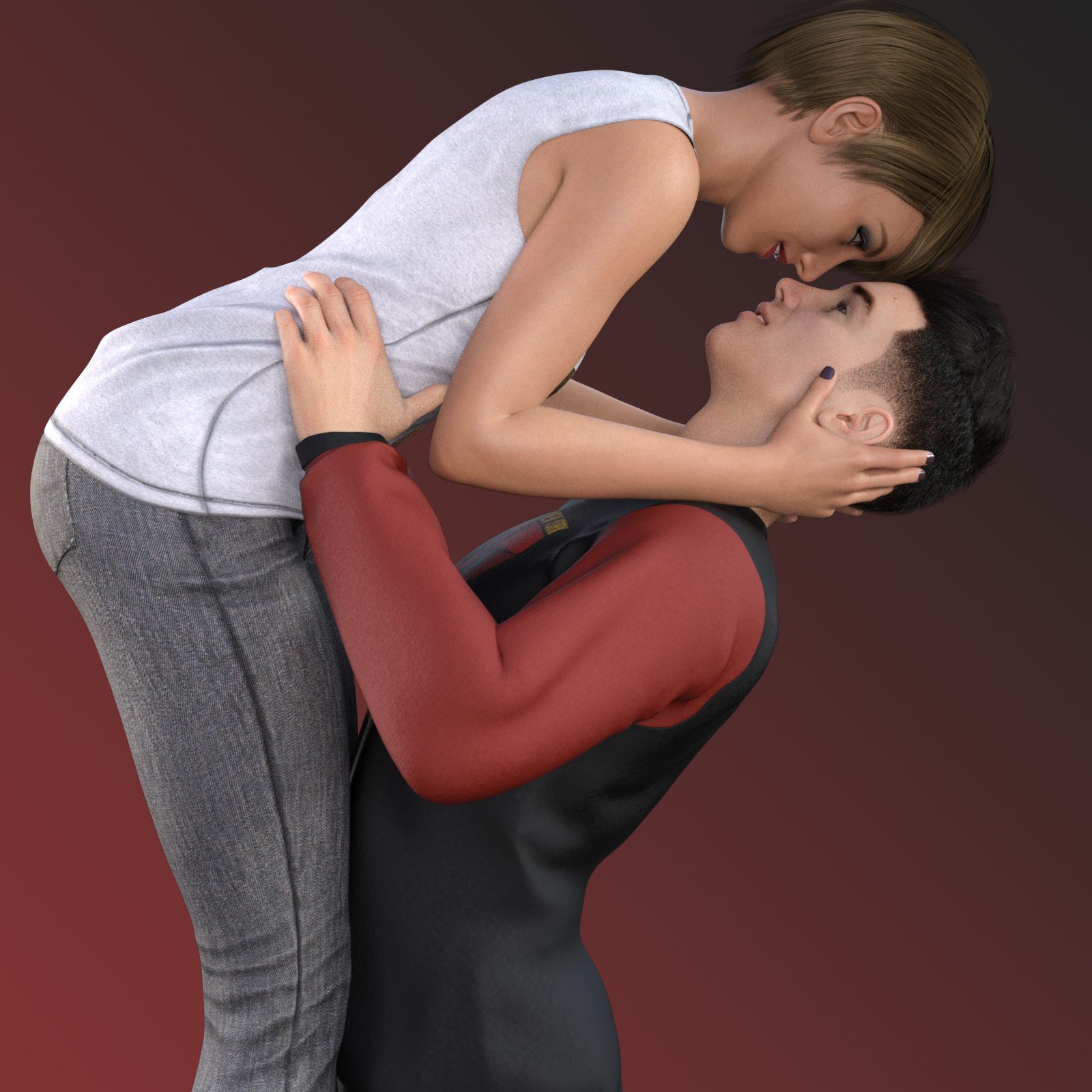 Lift Romance Poses for G8 by N/A