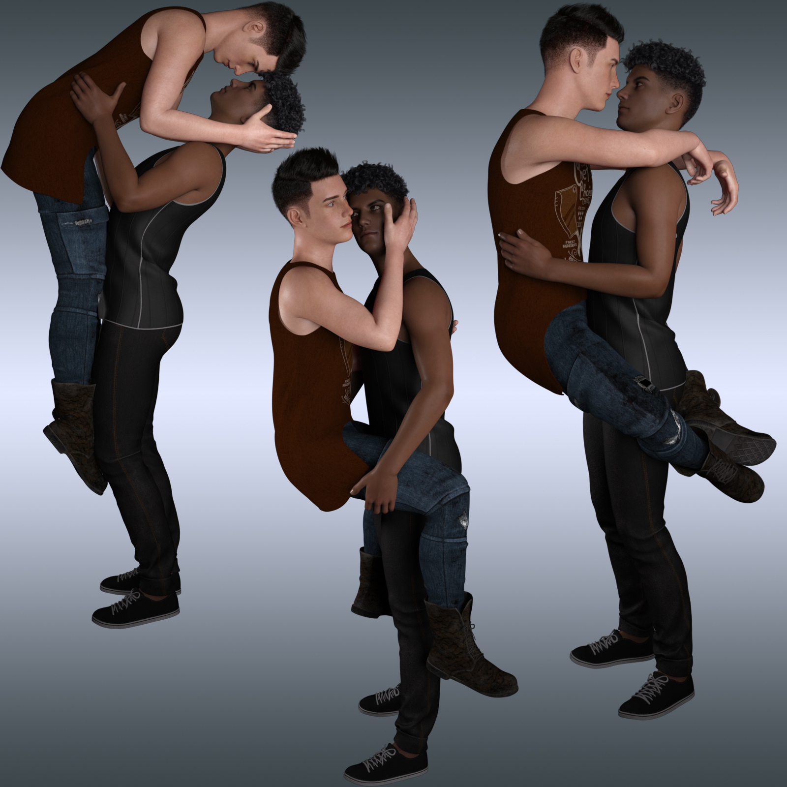 Lift Romance Poses for G8 by N/A