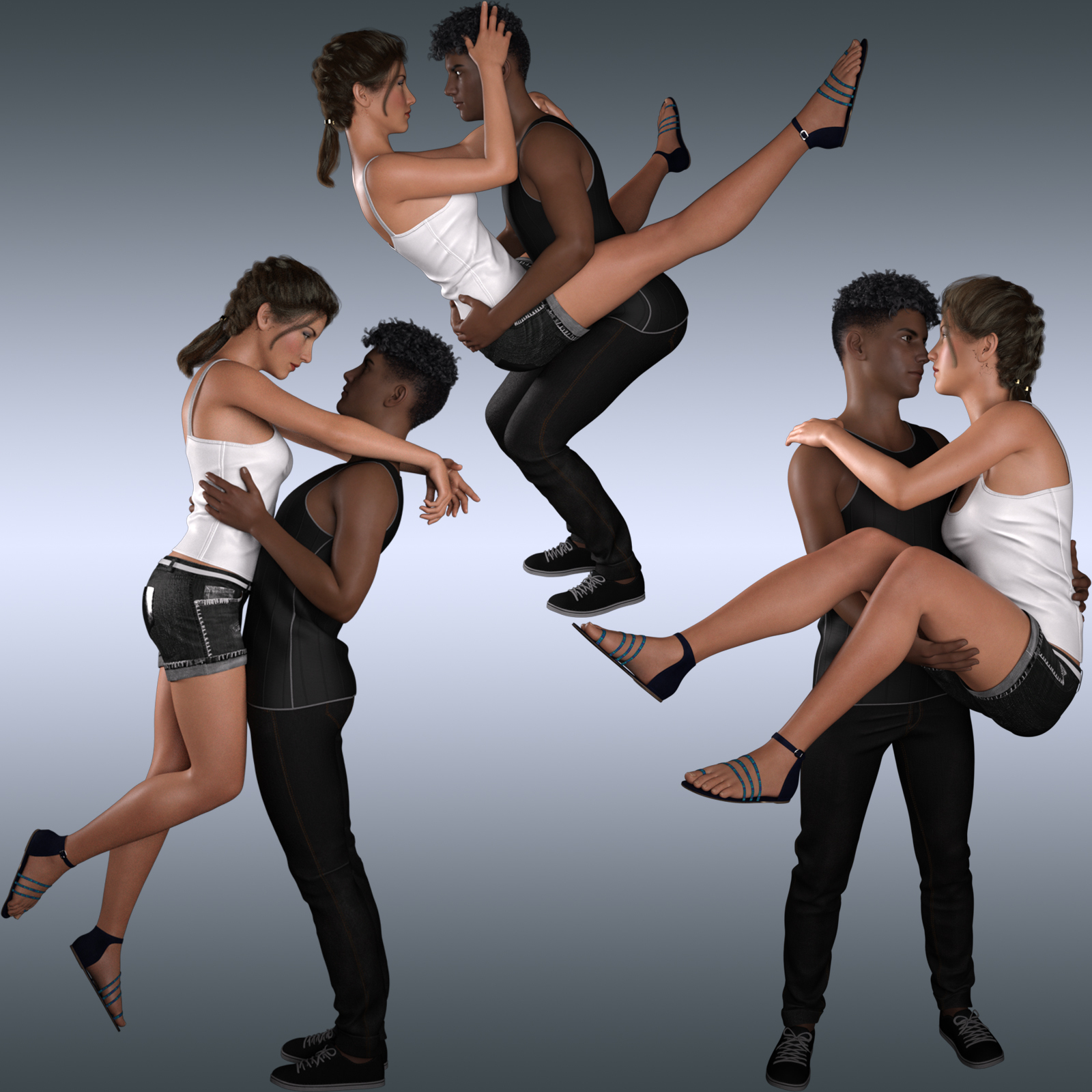 Lift Romance Poses for G8 by N/A