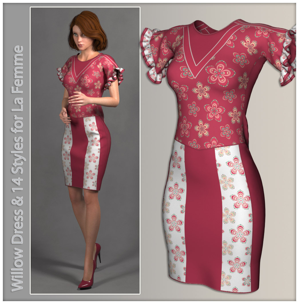 Milena Dress for La Femme by N/A