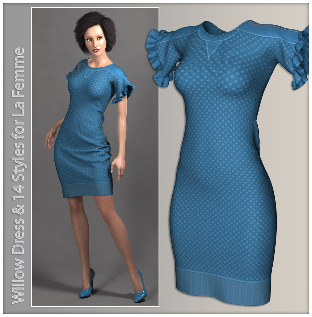 Milena Dress for La Femme by N/A