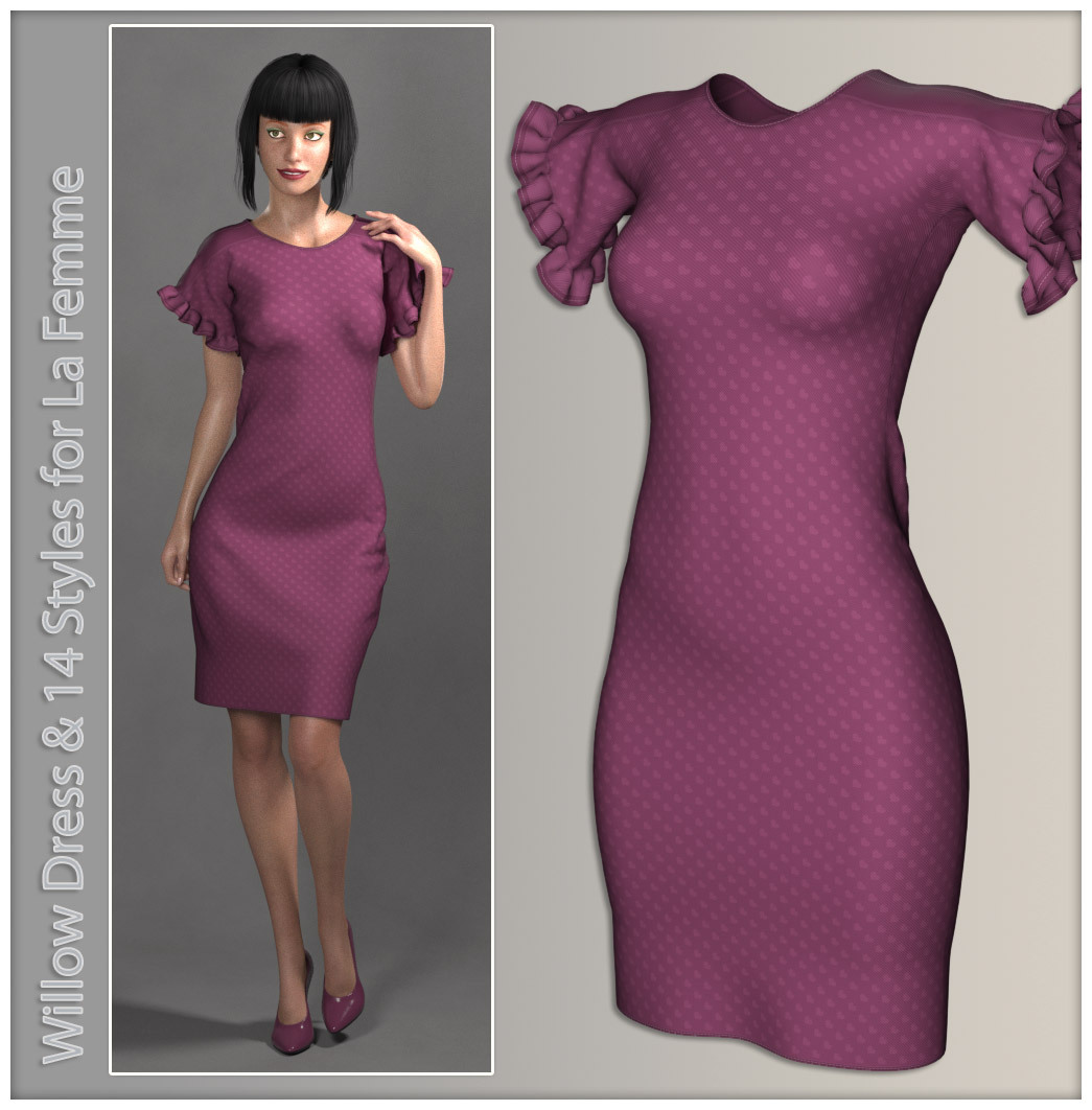 Milena Dress for La Femme by N/A