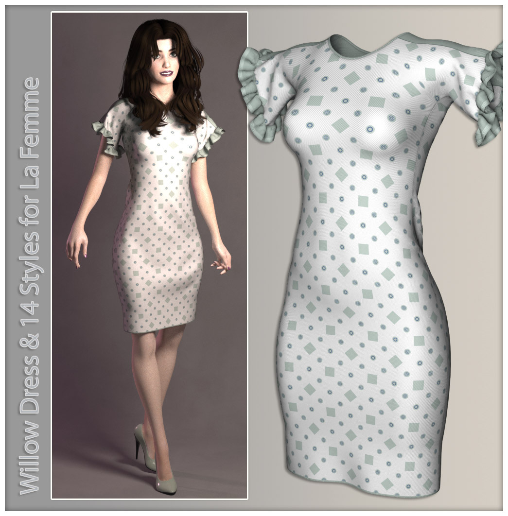 Milena Dress for La Femme by N/A